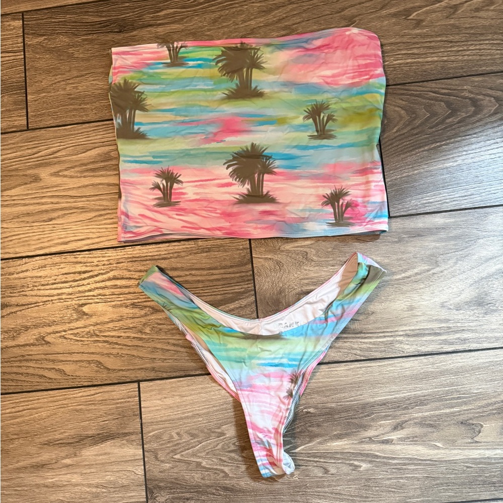 Frankie's Bikinis Pastel Bikini Set